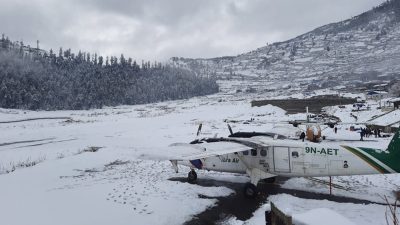 हुम्लामा वर्षकै ठूलो हिमपात, तापक्रम माइनस १२ भन्दा तल